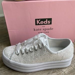 Kate Spade x Keds Glitter Platform Sneaker